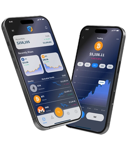 App Móvil de Trading de BTC +780 Elvion